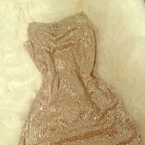 Sequin Mini Dress